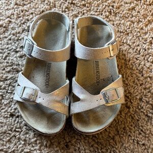Birkenstock Kids Metallic Sandals